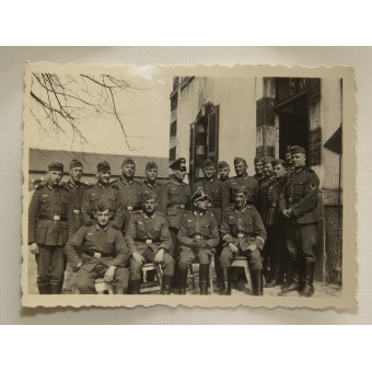 Foto di Hauptmann Warnberger dal 3 ° compagnia del Bau-Bataillon 56. Espenlaub militaria